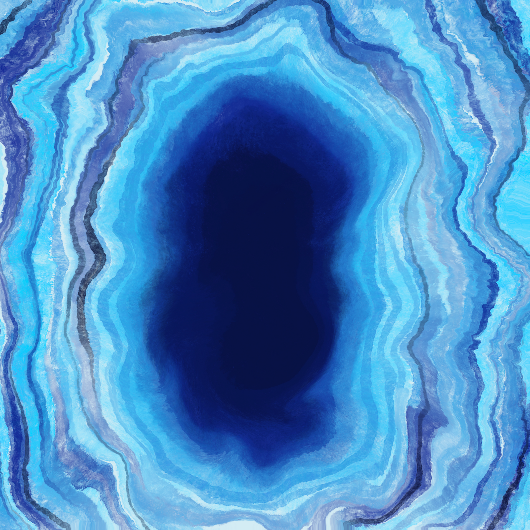 Marbleized Geode Deep Blue Full Pattern Background