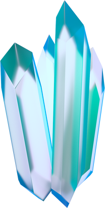 Abstract 3D Crystal Element